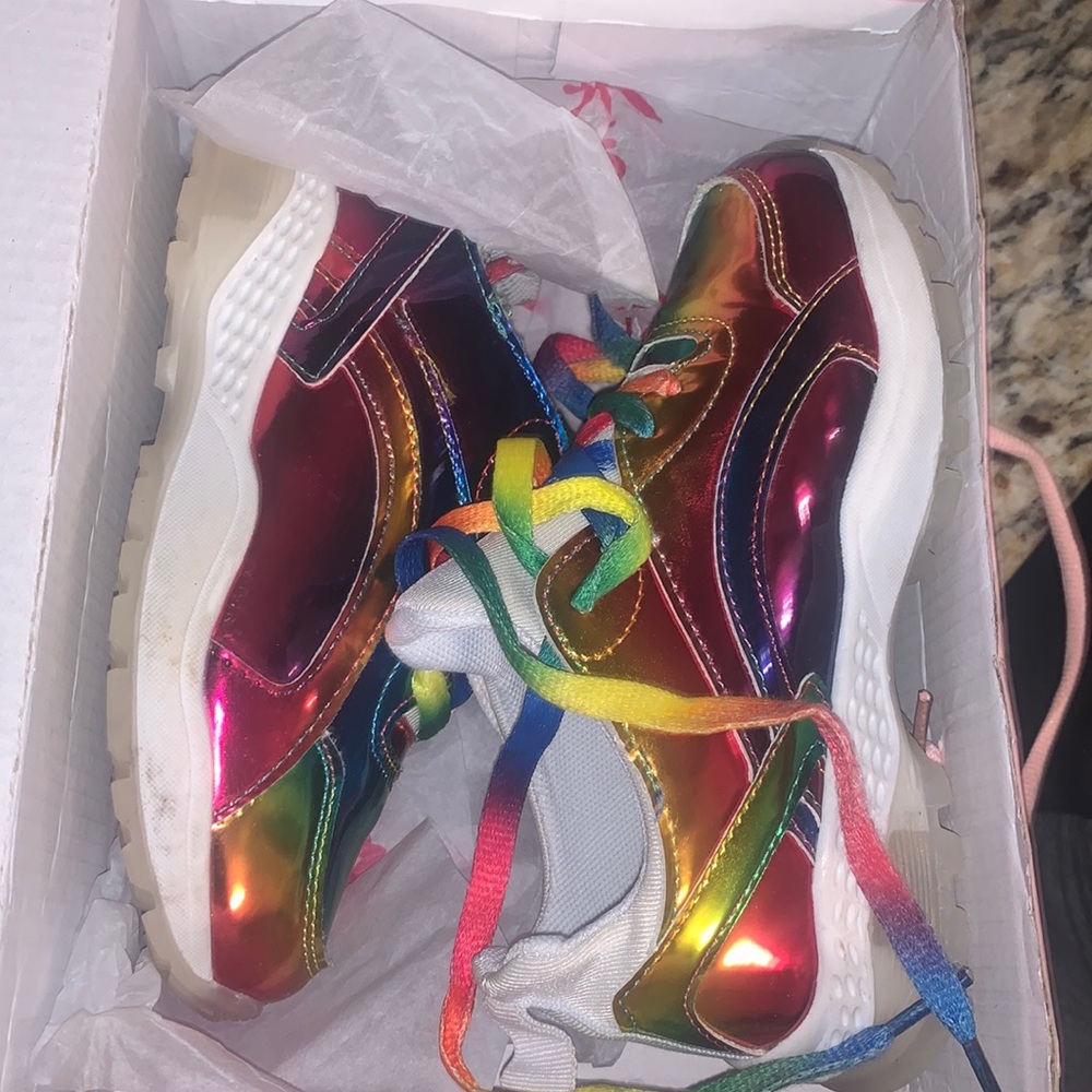 Size 11 Rainbow Jojo Siwa Shoes